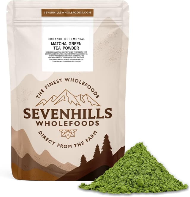 Imagen de Sevenhills Wholefoods Polvere di Matcha 200g 🍵 en OfertitasTOP