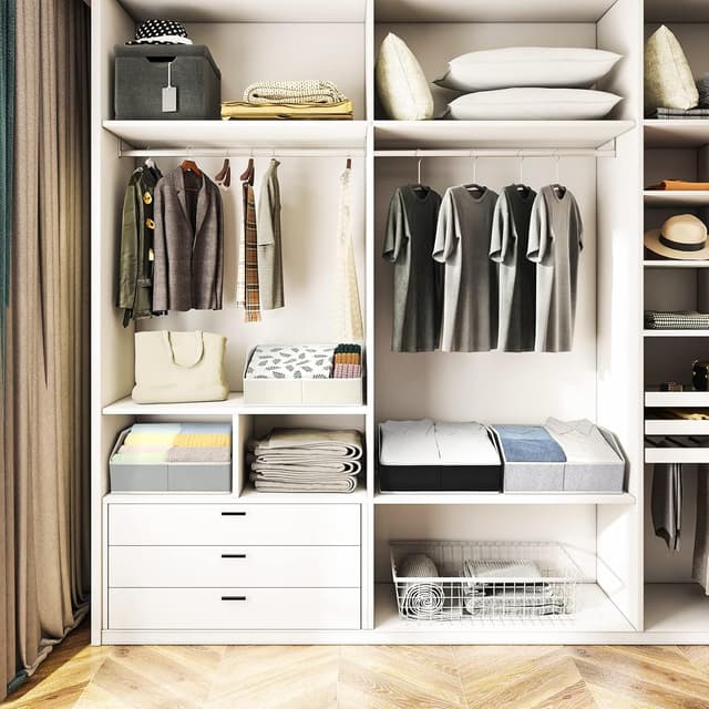 Detalle 2 de Homsorout Closet Organizer Bins 6 Pack