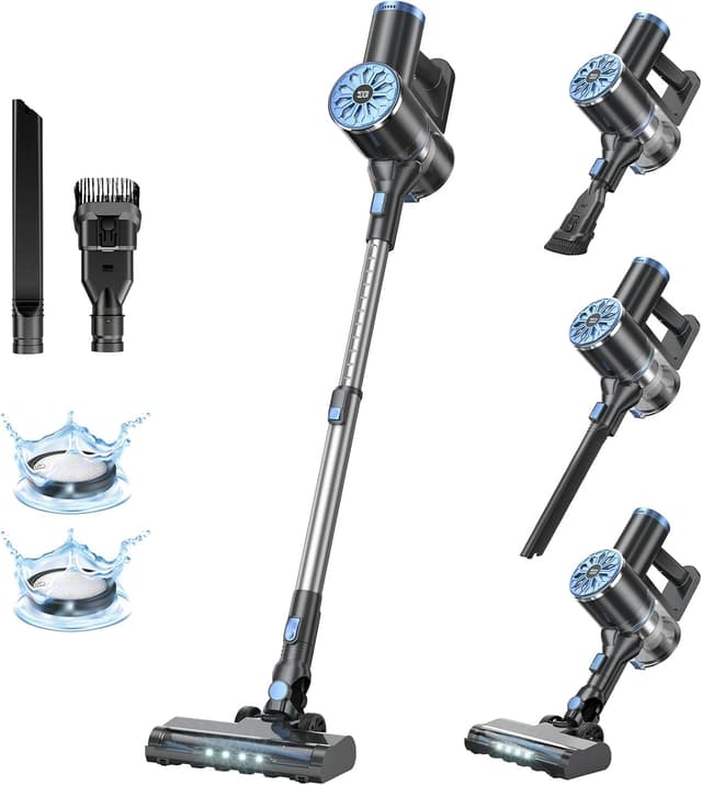 Detalle de VIPSUN Cordless Vacuum 6-in-1 ⚡