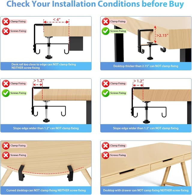 Detalle 1 de KEEGH Extra Large 48" Under Desk Cable Management Tray for Cord Hiders