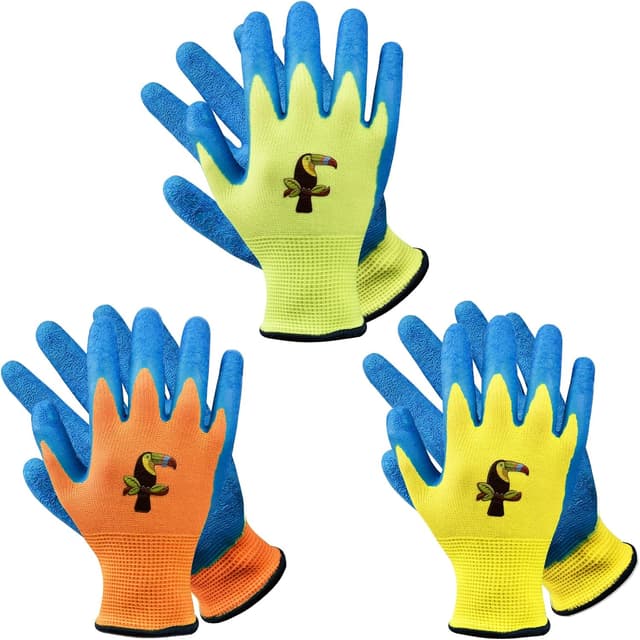 Detalle de Donfri Kids Gardening Gloves, Size 4