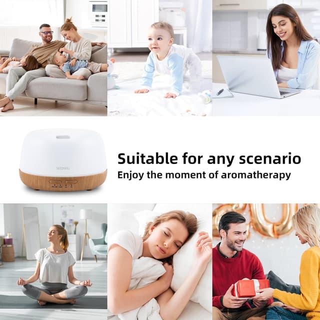 Detalle 2 de SEEDSEEL Aromatherapy Diffuser 300ml