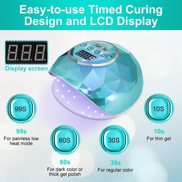 Detalle 2 de Janolia Nageltrockner Lampe 86 W LED-UV