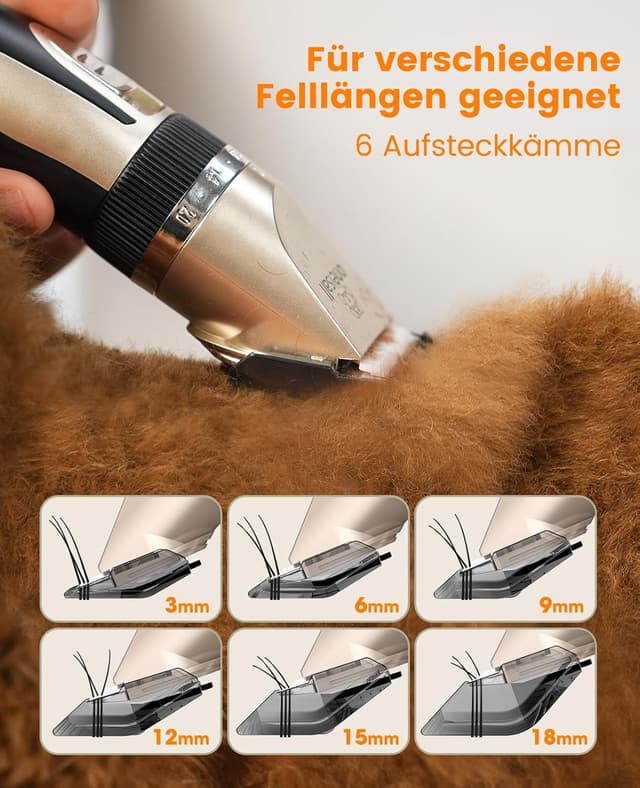 Thumbnail 5 de oneisall Hunde-Haarschneidemaschine 3‑in‑1