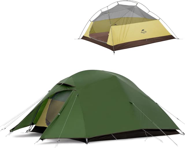 Detalle de Naturehike Nuovo Cloud-up 3 Tenda 3 posti
