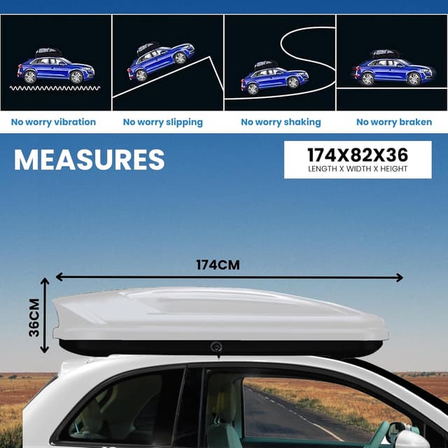 Thumbnail 2 de Cofre de techo 600 litros porta equipaje