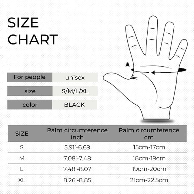 Thumbnail 5 de WFX Full‑Finger Motorcycle Gloves with Touchscreen