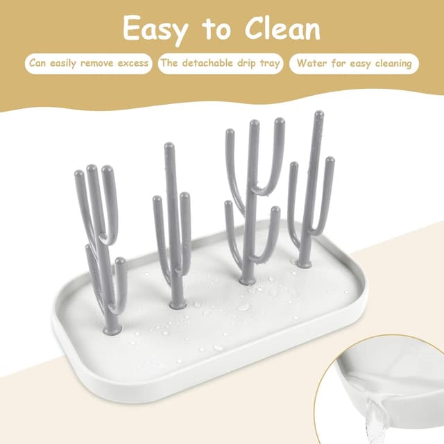 Thumbnail 5 de Vicloon Trockenständer Babyflaschen grau