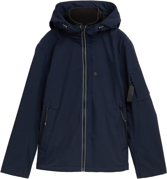 Detalle 2 de TOM TAILOR 1044095 Giacca uomo softshell con cappuccio regolabile