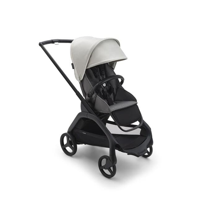 Detalle 2 de Bugaboo Dragonfly dúo base negro, capazo gris melange 🚼
