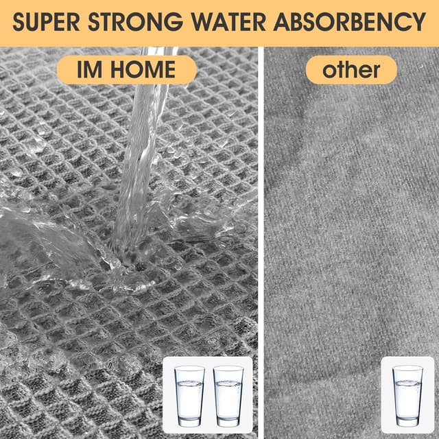 Thumbnail 2 de IM HOME Waffle Bath Mat Set 2-piece 24x36 inch bath rug