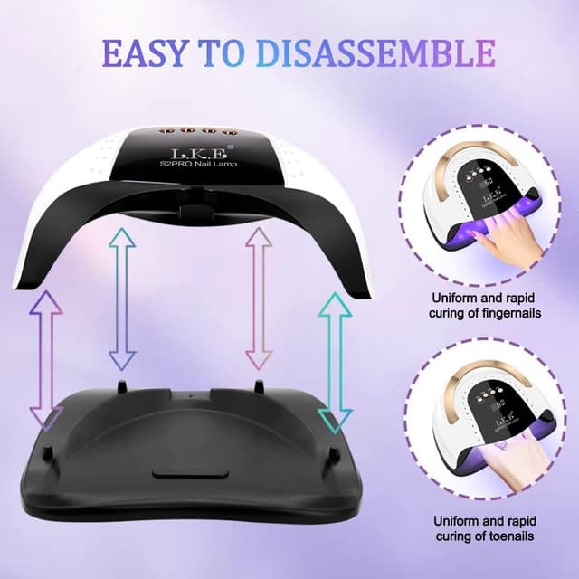 Thumbnail 4 de LKE 268W UV LED Nail Lamp