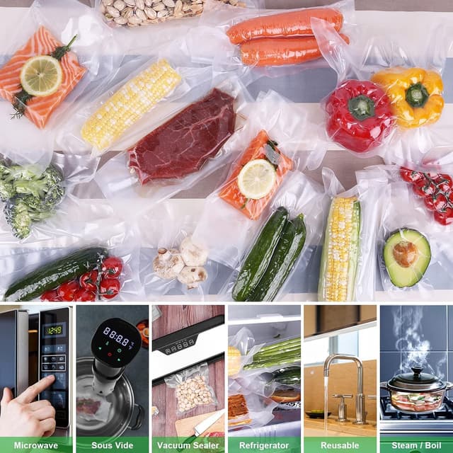 Thumbnail 5 de Bolsas al Vacío 3 Rollos BPA Free para Conservación 🍽