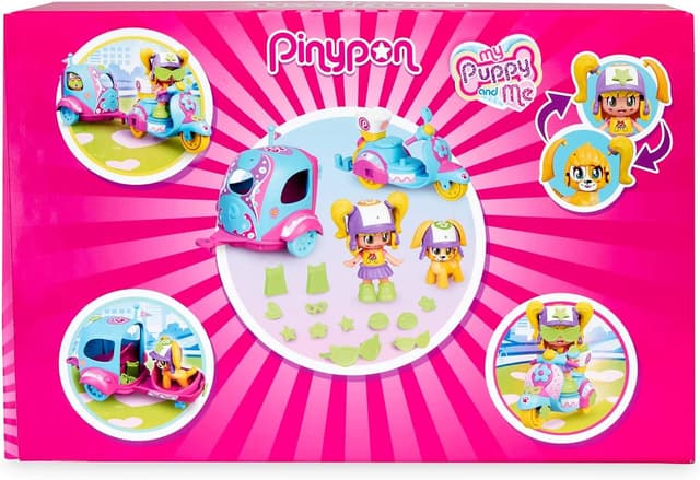 Detalle 2 de Pinypon My Puppy and Me 🐶 Moto y Figures para niños