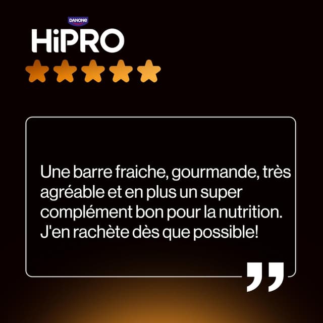 Thumbnail 5 de HiPRO Barre Protéinée Banane Beurre de Cacahète 45g ⚙