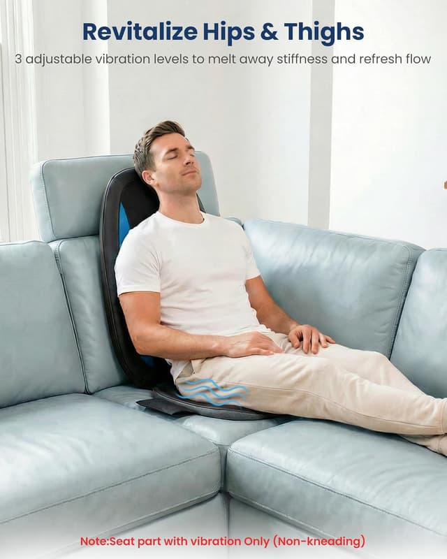 Thumbnail 6 de COMFIER Shiatsu Back Massager with Heat 1️⃣