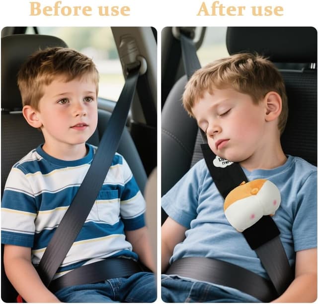 Thumbnail 4 de URAQT Protege Ceinture enfant doux pour voiture