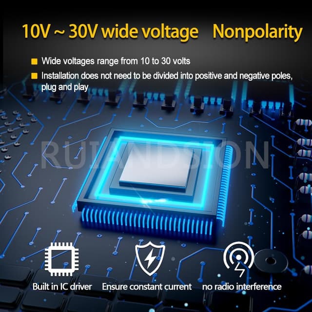 Thumbnail 3 de Ruiandsion P36D LED Headlight 6000K
