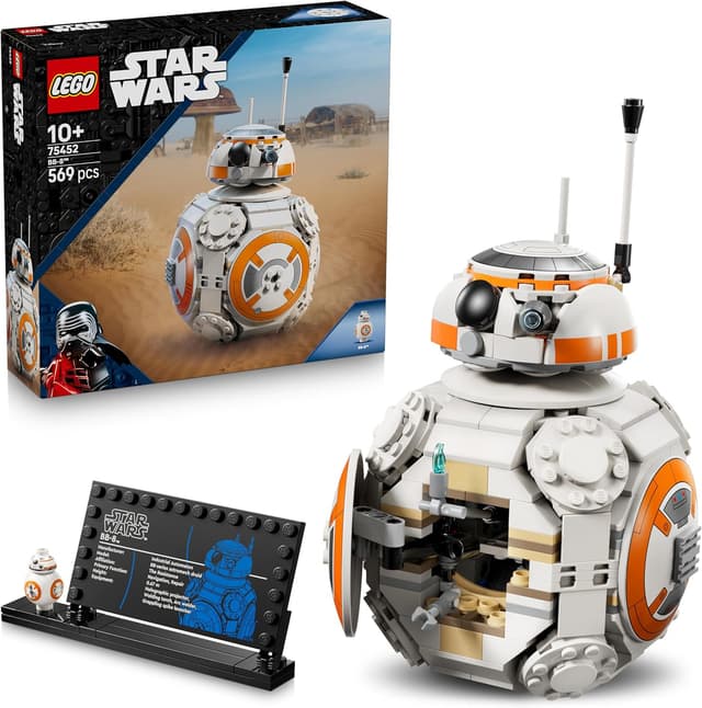 Detalle de LEGO Star Wars 75452 BB-8 Astromech Droid Figure model kit