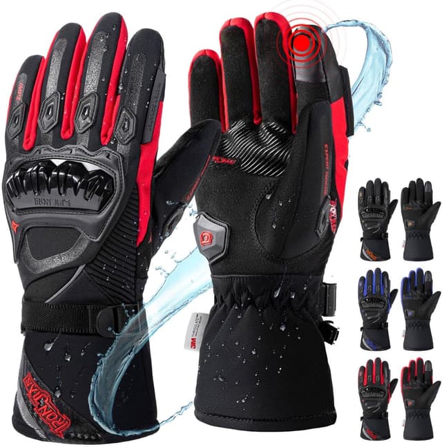 Imagen de IRON JIA'S Gants Moto Hiver Level 1 KP 0598 en OfertitasTOP