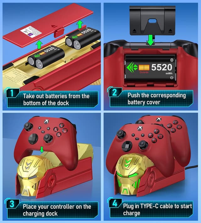 Thumbnail 6 de HASACOOL Controller Charging Dock 5520mWh