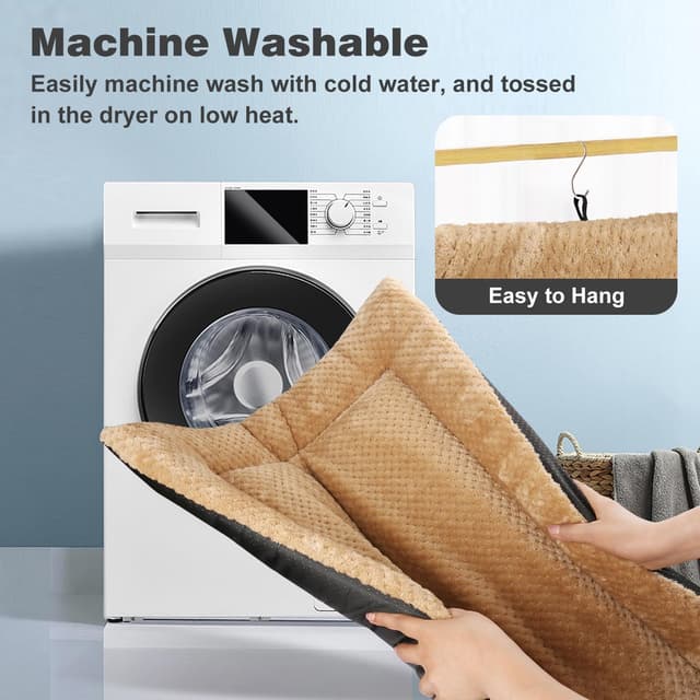 Detalle de ASIJIA Dog Bed Mat Large 90 x 56cm