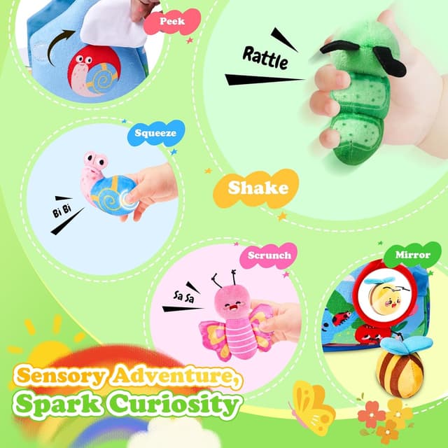 Detalle 2 de Esjay Montessori Garden Plants & Bugs Toddler Toy (12–18 Months)