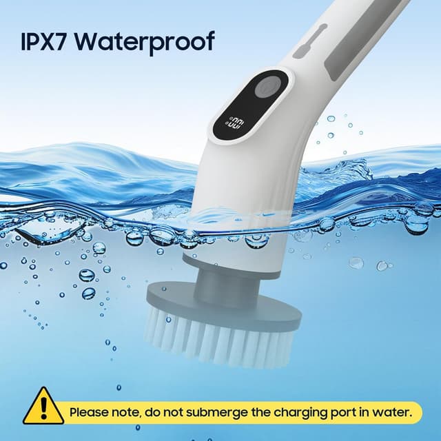 Thumbnail 3 de Electric Spin Scrubber 4000mAh Cleaning Brush 🧹