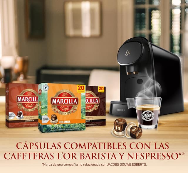 Thumbnail 4 de Marcilla Café Cápsulas Intenso para Nespresso ☕️ - 40 unidades