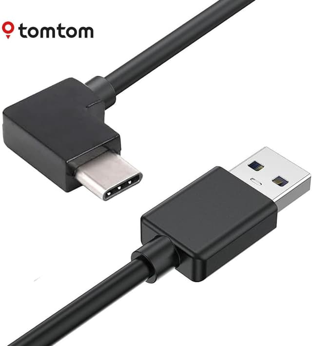 Detalle 2 de TomTom Chargeur de Voiture USB-A vers USB-C pour GPS 5, 6 et 7 (compatibilité véhicules 12V/24V)