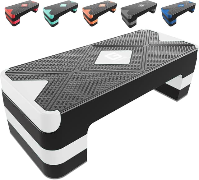 Thumbnail 1 de GYMMAGE Aerobic Exercise Step 26.5" adjustable height ๐๏ธโ