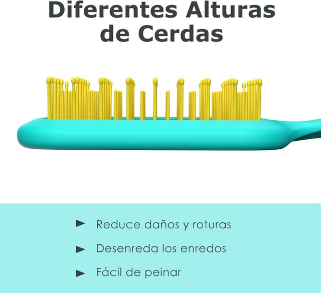 Thumbnail 2 de SHINLEA Cepillo Desenredante Ventilado para Todo Tipo de Pelo 💙