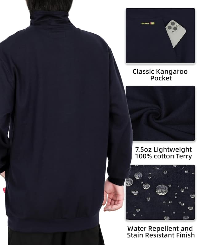 Thumbnail 3 de BOCOMAL FR Hoodies 8.0 ATPV Mock Neck