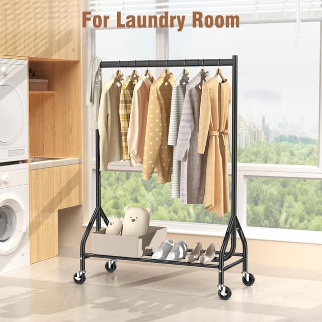 Thumbnail 6 de EAGMAK Heavy Duty Clothes Rail 180 KG