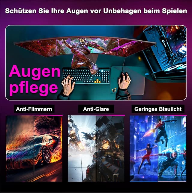 Thumbnail 6 de Minifire MFG27C1L 27" Curved Gaming Monitor 160Hz