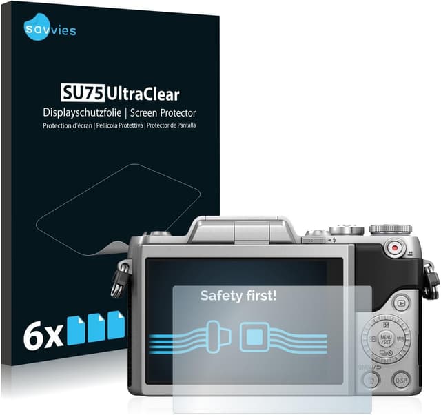 Imagen de savvies Schutzfolie für Lumix GF7 6er en OfertitasTOP