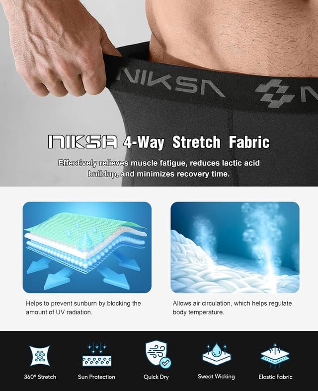 Thumbnail 4 de Niksa Compression Shorts 2-Pack with Pocket