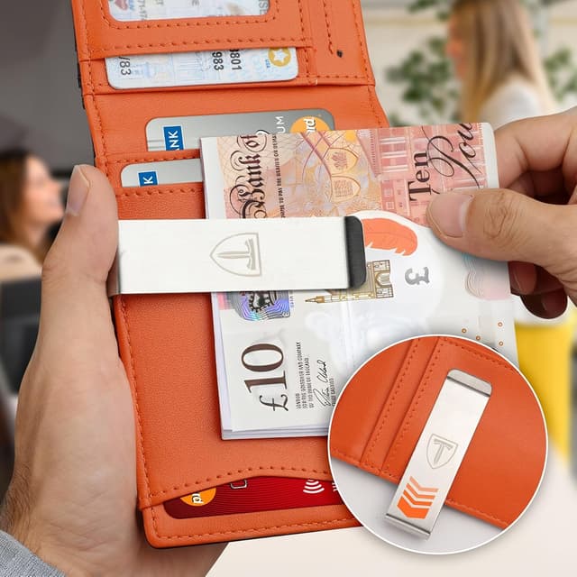 Detalle 2 de Tomylv Wallet RFID blocking card wallet