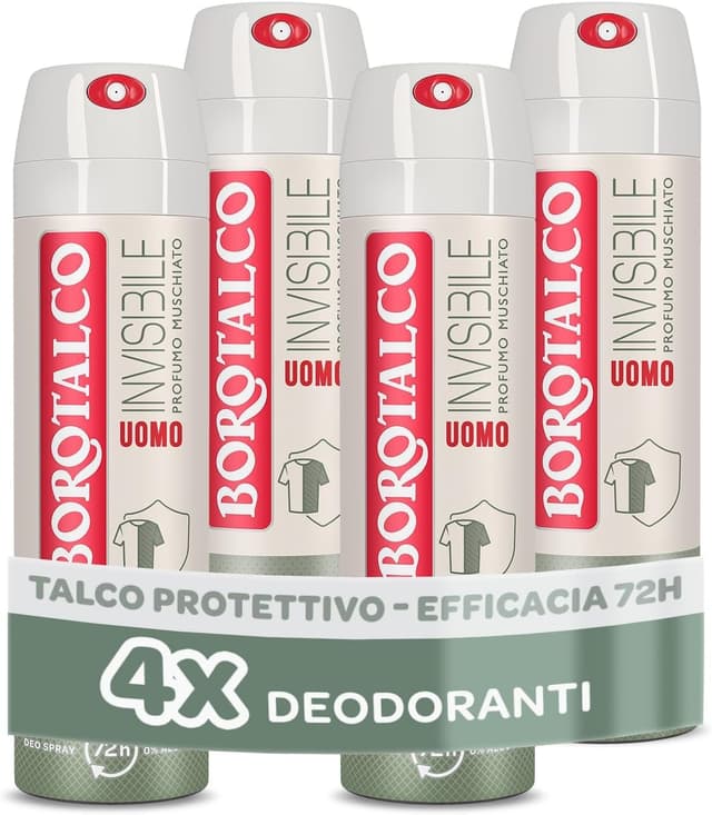 Imagen de Borotalco Deodorante Uomo Spray Invisibile 72h en OfertitasTOP