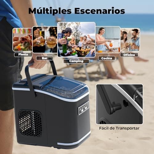 Thumbnail 7 de Acmeenjoy Máquinas para Hielo 12kg/24h