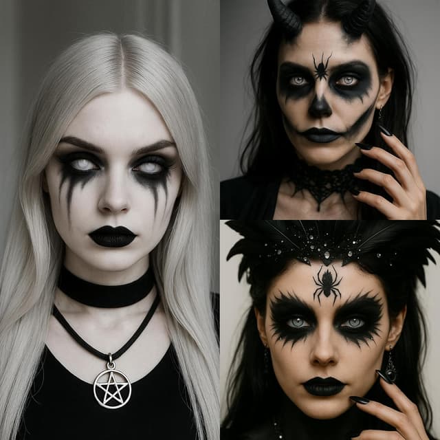 Detalle 2 de BADCOLOR 3PCS Black Face Body Paint Stick Set for Adults — oil-based, non-toxic black eye & face paint for Halloween and sports