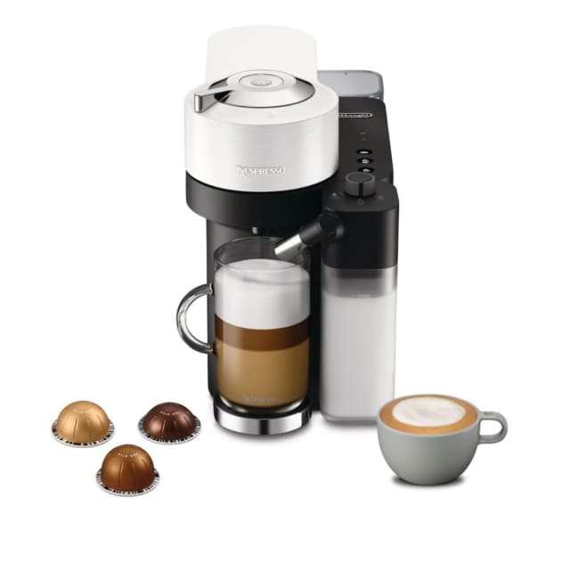 Detalle de De'Longhi Lattissima ENV300.W cafetera Nespresso 6 tamaños