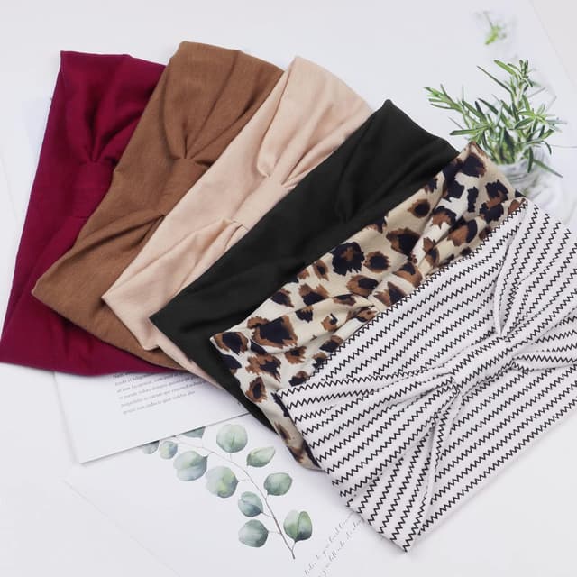 Detalle 1 de Kavya diademas para mujer elásticas