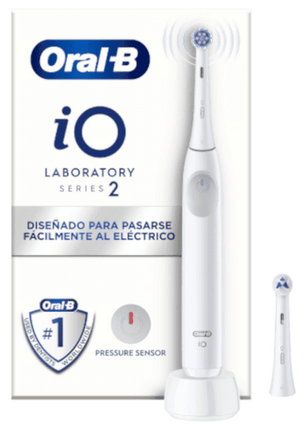 Detalle de Oral-B iO Laboratory 2 White 🦷 Cepillo Eléctrico