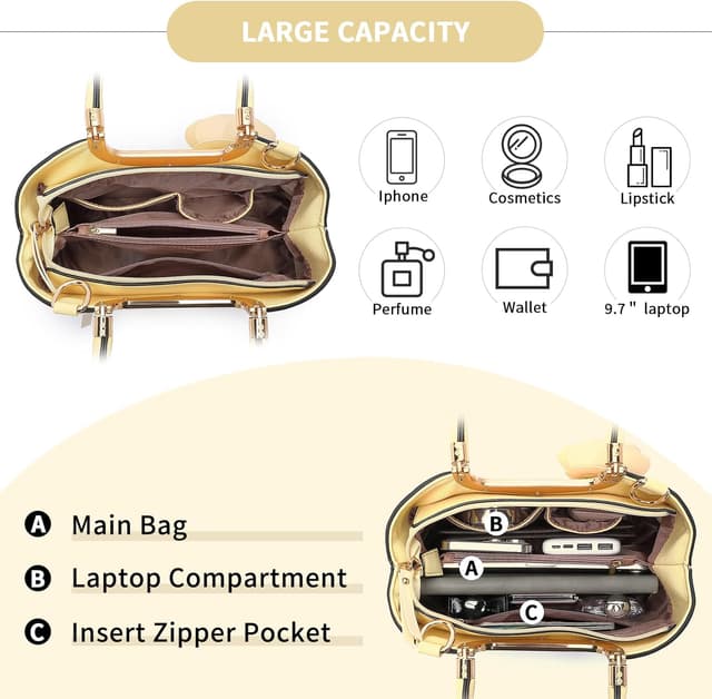 Thumbnail 4 de Miss Lulu Bolsos de Mujer 28 cm 🌸