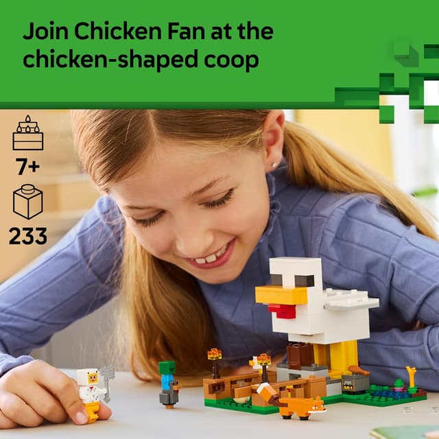 Detalle 2 de LEGO Minecraft Chicken Farm 21585