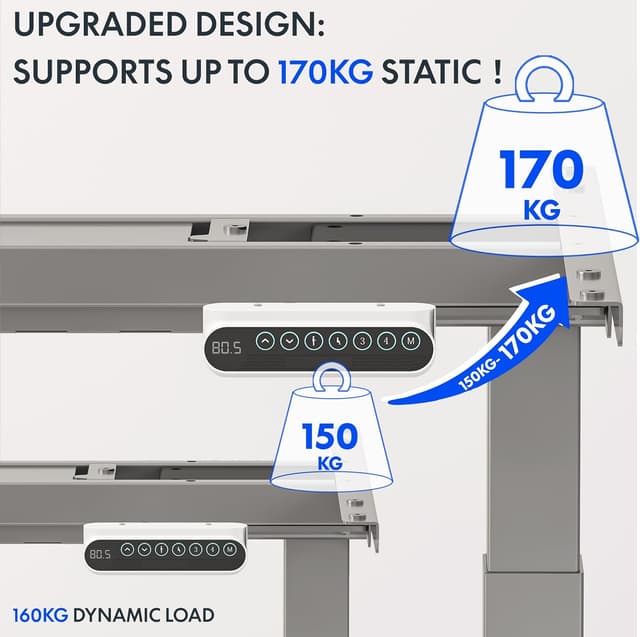 Thumbnail 4 de FLEXISPOT E6 Escritorio elevable eléctrico 160 kg