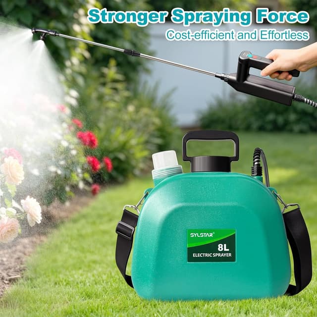 Thumbnail 6 de SYLSTAR Battery Sprayer 8L, electric weeds