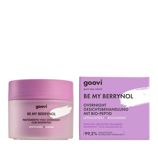 Detalle de GOOVI Be My Berrynol Overnight Treatment 50 ml