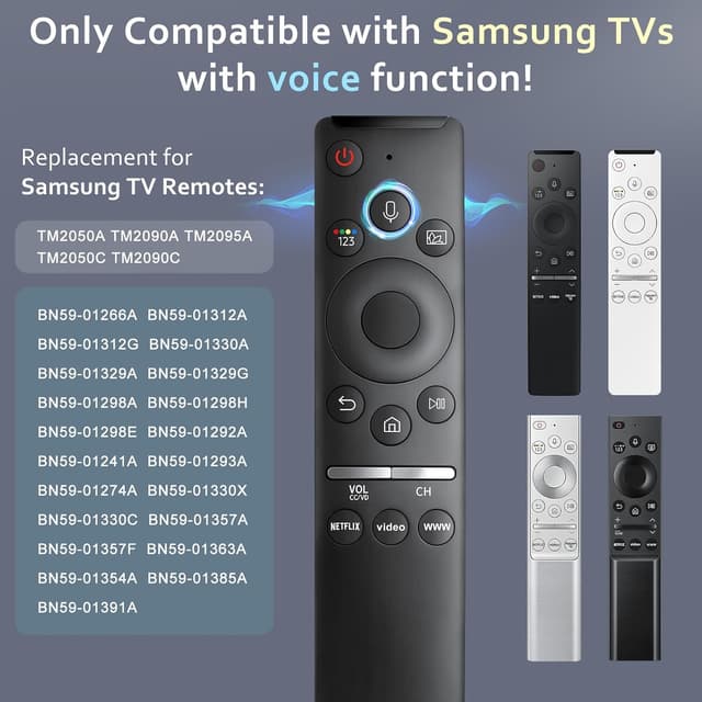 Detalle 1 de Samsung Ersatzfernbedienung mit Sprache
